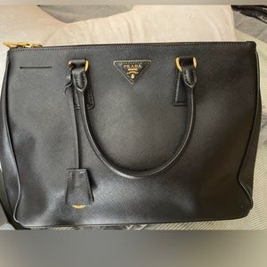 Authentic Prada 2Way Bag Saffiano Leather